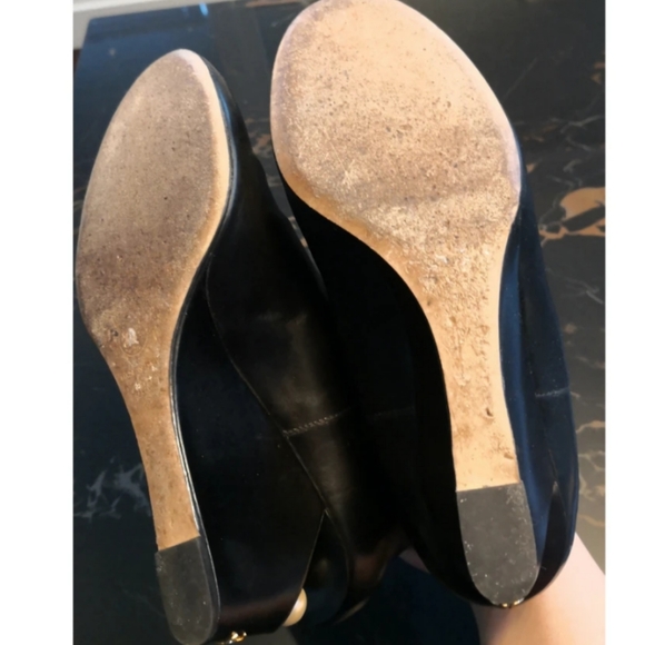 Chanel black leather ankle boots - Picture 5 of 8